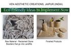 Home & Bathroom Accessories made from Recycled Crushed Stone